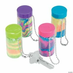 Buy 🧨 Mini Sand Art Bottle Keychains - 12 Pc. ✔️