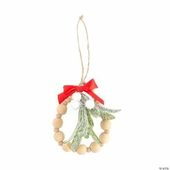 Outlet 👍 Mistletoe Beaded Ornament Craft Kit - Makes 6 😍