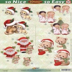 Hot Sale 🔥 Morehead So Nice and Easy 4 Santa and Children and Friendly Animals 🥰