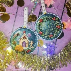 Cheap 😀 MP Studia - 🎅 Christmas Ball. Gingerbread House P-708 Plastic Canvas Counted Cross Stitch Kit 🧨