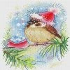 Hot Sale 💯 MP Studia - 🎄 Christmas Bird M-350 / SM-350 Counted Cross Stitch Kit 🎉