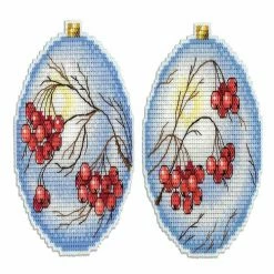 Cheapest 🔥 MP Studia - ❄ Christmas Tree Decoration - Rowan SR-166 Plastic Canvas Counted Cross Stitch Kit ⭐