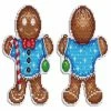 Flash Sale 🔥 MP Studia - Gingerbread Man SR-582 Plastic Canvas Counted Cross Stitch Kit ⌛