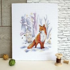 Discount 🛒 MP Studia - Winter Forest Mistress SNV-754 Counted Cross Stitch Kit ✔️