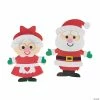 Brand new 👏 Mr. & Mrs. Claus 👗 Dress Up Doll Craft Kit - Makes 12 🎁