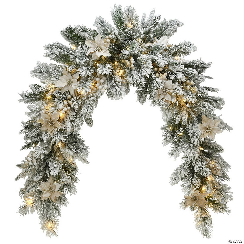 Best Sale ๐คฉ National Tree Company 6 ft. Frosted Colonial Fir Swag with Battery Operated LED Lights ๐ 1 Best Sale ๐คฉ National Tree Company 6 ft. Frosted Colonial Fir Swag with Battery Operated LED Lights ๐