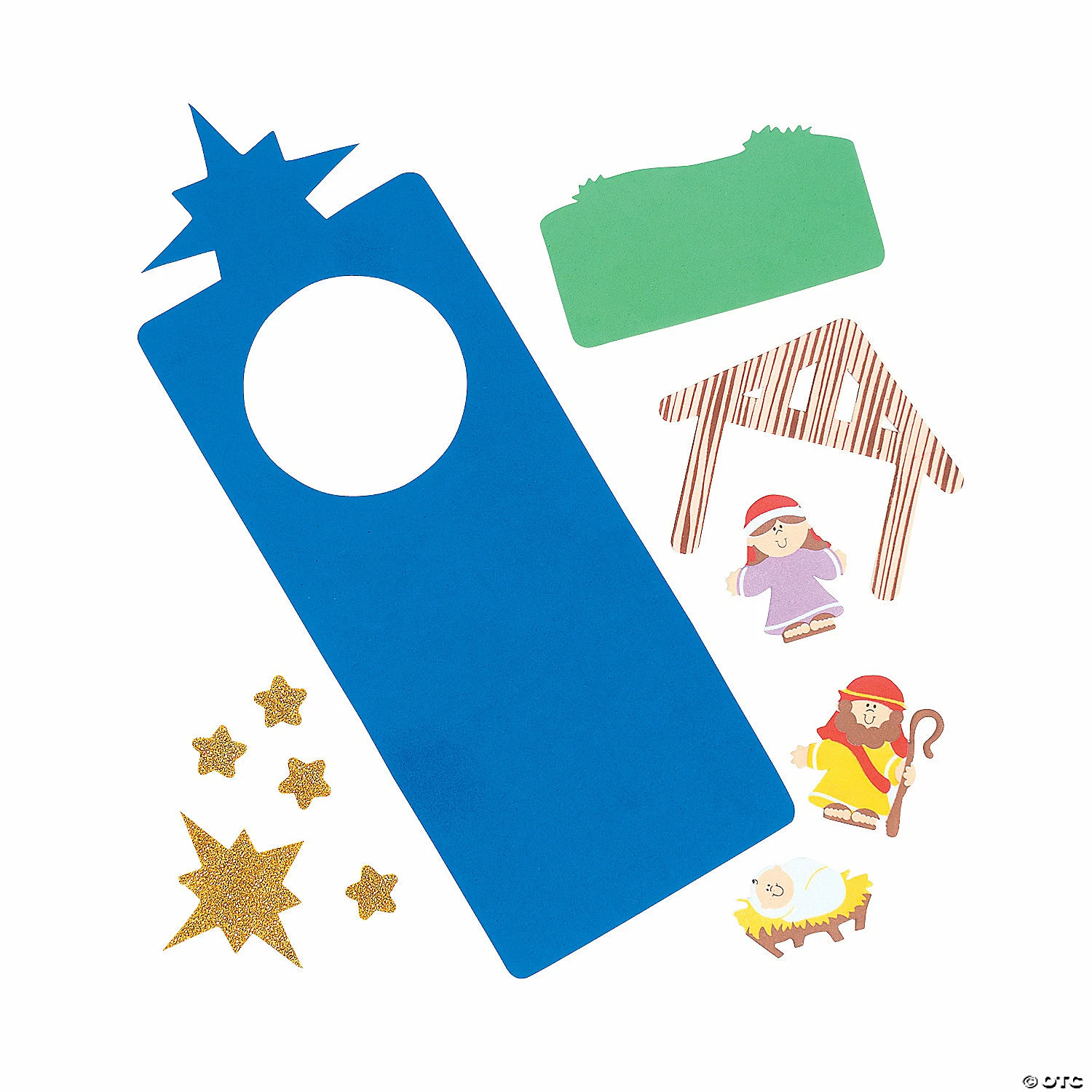 Budget π― Nativity Doorknob Hanger Craft Kit - Makes 12 β¨ 2 Budget π― Nativity Doorknob Hanger Craft Kit - Makes 12 β¨ - Image 2
