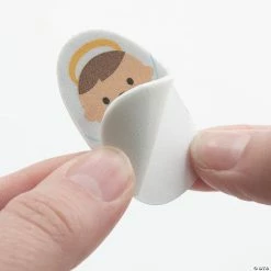 Promo 🔔 Nativity Family Heart Ornament Craft Kit - Makes 12 🥰 -Cheap Christmas Crafts Store nativity family heart ornament craft kit makes 1213957666 a02