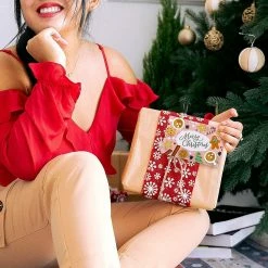 Best reviews of 😉 Navy Peony Gold Silver 🎅 Christmas Postcards 👍 -Cheap Christmas Crafts Store navy peony gold silver christmas postcards14244651 a03NOWA