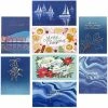 Best reviews of 😉 Navy Peony Gold Silver 🎅 Christmas Postcards 👍