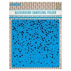 Hot Sale 🥰 Nellie's Choice 6 x 6 Embossing Folder Snow 🎉