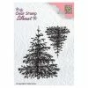 Brand new ⭐ Nellie's Choice Clear Stamp 🔔 Christmas Fir Tree 🔥