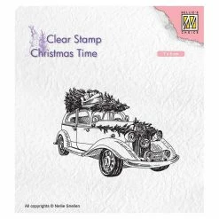 Deals 👍 Nellie's Choice Clear Stamp 🎁 Christmas Tree Transport 💯