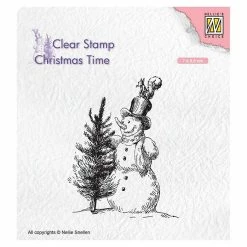 Best reviews of 🤩 Nellie's Choice Clear Stamp Snowman with Tree 🔔