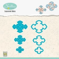 Top 10 😍 Nellie's Choice Layered Combi Dies Snowflakes 04 😍