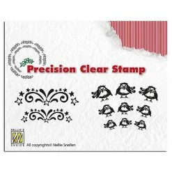 Best deal 🧨 Nellie's Choice Precision Stamps 🎄 Christmas Starburstrobin 🥰