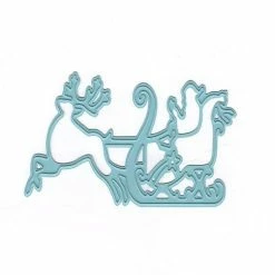Flash Sale 👍 Nellie's Choice Vintasia Die 🔔 Christmas Santa's Sleigh 🤩