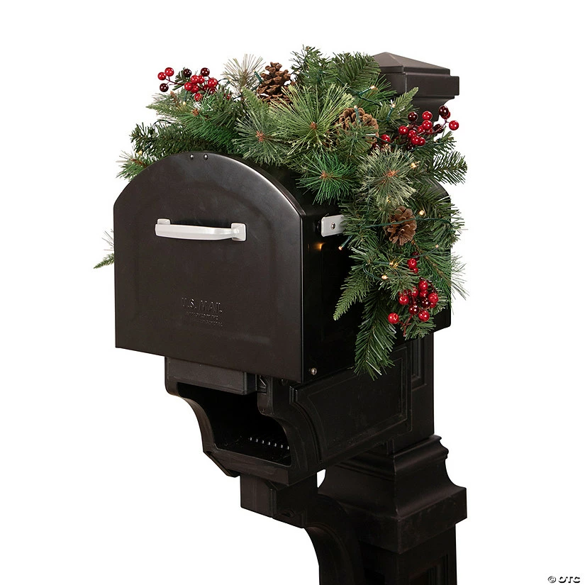 Buy ⌛ Northlight 36" Pre-lit Decorated Pine Cone and Berries Artificial 🎅 Christmas Mailbox Swag 😉 1 Buy ⌛ Northlight 36" Pre-lit Decorated Pine Cone and Berries Artificial 🎅 Christmas Mailbox Swag 😉