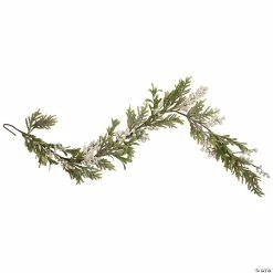Cheapest ⌛ Northlight 5' x 10" White Berry and Frosted Pine ❄ Christmas Garland Unlit ✔️