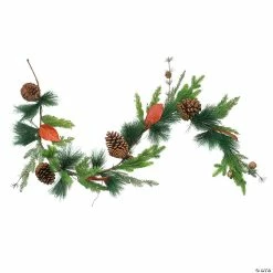 Top 10 😀 Northlight 5' x 5" Green and Brown Pine Cones Artificial 🎅 Christmas Garland - Unlit 🎉
