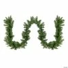 Promo 🧨 Northlight 50' x 10" Pre-Lit Buffalo Fir Commercial Artificial 🔔 Christmas Garland - Warm White Lights 🌟