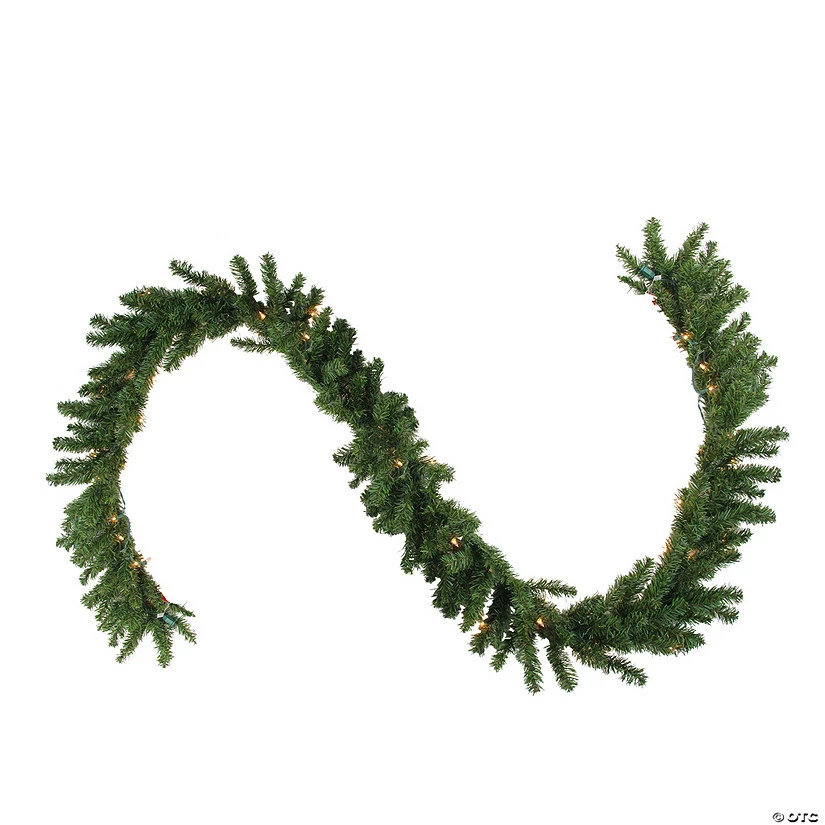 Promo ๐งจ Northlight 50' x 10" Pre-Lit Canadian Pine Commercial Artificial ๐ Christmas Garland - Clear Lights โ๏ธ 1 Promo ๐งจ Northlight 50' x 10" Pre-Lit Canadian Pine Commercial Artificial ๐ Christmas Garland - Clear Lights โ๏ธ