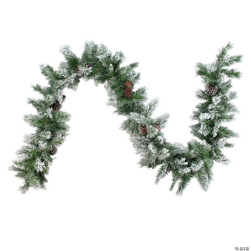 Cheapest ๐งจ Northlight 6.75' x 12" Flocked Angel Pine and Pine Cones Artificial ๐ Christmas Garland - Unlit โจ 1 Cheapest ๐งจ Northlight 6.75' x 12" Flocked Angel Pine and Pine Cones Artificial ๐ Christmas Garland - Unlit โจ