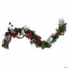 Top 10 👍 Northlight 6' x 12" Pre-Lit Plaid Bows and Red Berries Artificial 🎄 Christmas Garland - Warm White Lights 🤩