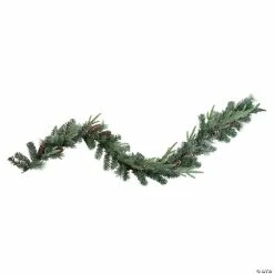 Flash Sale ✨ Northlight 6' x 9" Pre-Lit Decorated Mixed Pine and Pine Cone Artificial 🎄 Christmas Garland 👏
