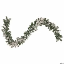 Top 10 🥰 Northlight 9' x 10" Flocked Pine Artificial 🎄 Christmas Garland - Unlit ✨