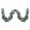 Budget 🎉 Northlight 9' x 10" Pre-Lit Flocked Pine Artificial 🎅 Christmas Garland - Multi Color Lights ✔️