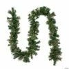 Flash Sale 😍 Northlight 9' x 10" Pre-Lit Oregon Cashmere Pine Artificial ❄ Christmas Garland Clear Lights 🔥