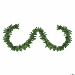 Promo 💯 Northlight 9' x 10" Rockwood Pine Artificial 🎅 Christmas Garland Unlit 🔔