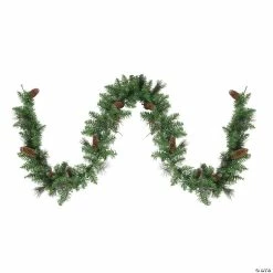 Cheap 🤩 Northlight 9' x 10" Yorkville Pine Artificial 🎄 Christmas Garland - Unlit 😍