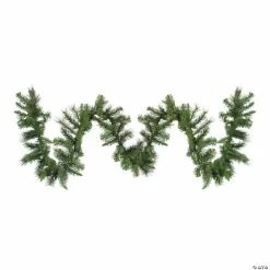 New ❤️ Northlight 9' x 12" Mixed Green Canyon Pine Artificial 🔔 Christmas Garland - Unlit 😉