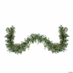 Best deal 🎁 Northlight 9' x 12" Pre-Lit Country Mixed Pine Artificial 🎄 Christmas Garland - Clear Dura-Lit Lights ✨