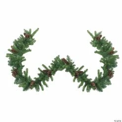 Promo 🎉 Northlight 9' x 14" Dakota Red Pine Artificial 🎅 Christmas Garland - Unlit ⭐