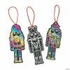 Budget 😀 Nutcracker Magic Color Scratch Ornaments - 24 Pc. ⭐
