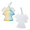 Best Pirce ⭐ Paper Magic Color Scratch Angel 🎄 Christmas Ornaments - 24 Pc. ⌛