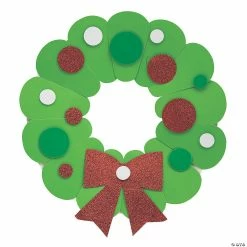 Best reviews of 🔥 Paper Plate 🎄 Christmas Wreath Craft Kit- Makes 12 🌟