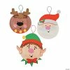 Buy 🥰 Paper Plate Holiday Characters Craft Kit - Makes 12 🧨