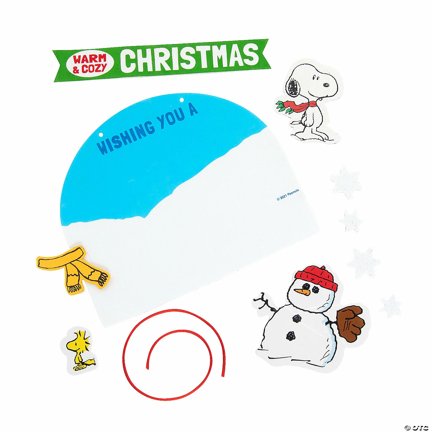 Hot Sale 💯 Peanuts® ❄ Christmas Sign Craft Kit - Makes 12 ❤️ 2 Hot Sale 💯 Peanuts® ❄ Christmas Sign Craft Kit - Makes 12 ❤️ - Image 2