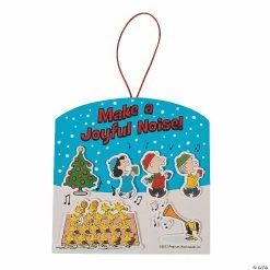 Best Sale 🤩 Peanuts® Make a Joyful Noise 🎁 Christmas Sign Craft Kit - Makes 12 😍