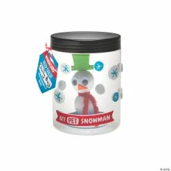 Outlet π Pet Snowman in a Jar Craft Kit - Makes 6 π―