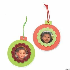 Best deal 😍 Picture Frame 🎁 Christmas Ornament Craft Kit - Makes 12 🛒