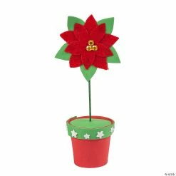 Flash Sale β¨ Poinsettia Flowerpot Craft Kit - Makes 6 π