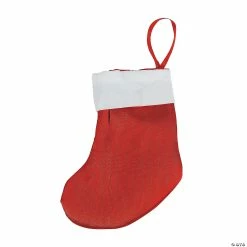 Brand new ⭐ Red Small 🎄 Christmas Stockings - 12 Pc. ⭐