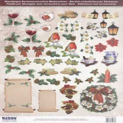 Cheapest 🔥 Reddy Creative Cards Pre Cut 🎄 Christmas Cheer ⭐