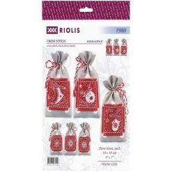 Promo 🎁 Riolis Cross Stitch Kit Winter Gifts 💯