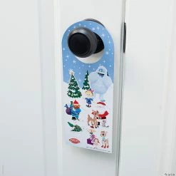 New 💯 Rudolph the Red-Nosed Reindeer® 🎁 Christmas Doorknob Hanger Sticker Scenes - 12 Pc. 🧨 -Cheap Christmas Crafts Store rudolph the red nosed reindeer sup sup christmas doorknob hanger sticker scenes 12 pc 14091025 a02